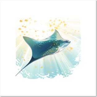 Eagle Ray Posters and Art